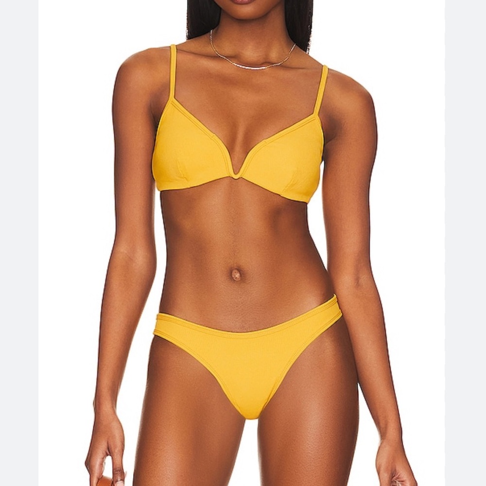 L Space 3 piece ribbed bikini bundle